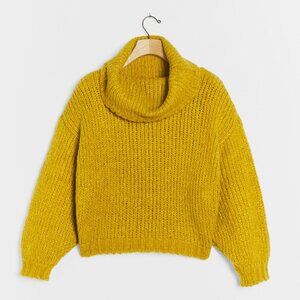 Anthropologie Pilcro Wool Cowl Neck Sweater - Medium
